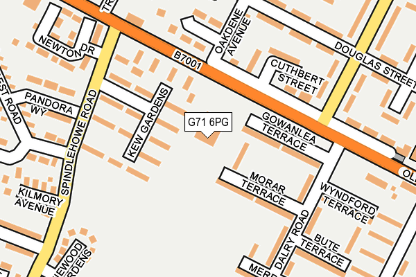 G71 6PG map - OS OpenMap – Local (Ordnance Survey) G71 6PG map - OS OpenMap – Local (Ordnance Survey)