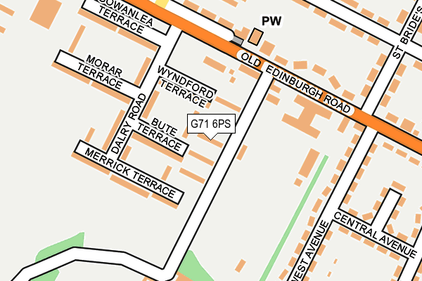 G71 6PS map - OS OpenMap – Local (Ordnance Survey) G71 6PS map - OS OpenMap – Local (Ordnance Survey)
