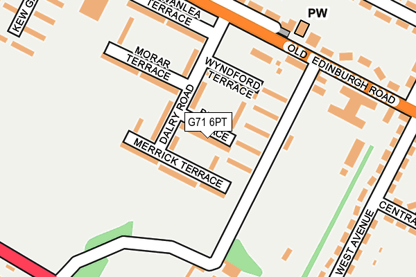 G71 6PT map - OS OpenMap – Local (Ordnance Survey) G71 6PT map - OS OpenMap – Local (Ordnance Survey)
