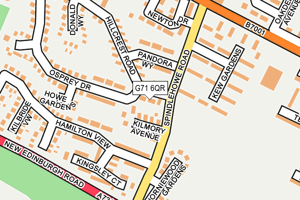 G71 6QR map - OS OpenMap – Local (Ordnance Survey) G71 6QR map - OS OpenMap – Local (Ordnance Survey)