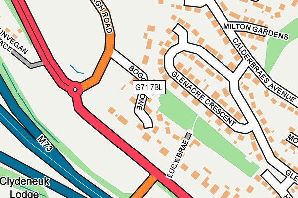 G71 7BL map - OS OpenMap – Local (Ordnance Survey) G71 7BL map - OS OpenMap – Local (Ordnance Survey)