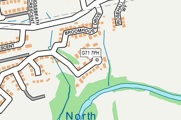 G71 7PH map - OS OpenMap – Local (Ordnance Survey) G71 7PH map - OS OpenMap – Local (Ordnance Survey)