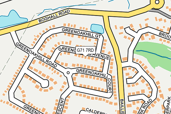 G71 7RD map - OS OpenMap – Local (Ordnance Survey) G71 7RD map - OS OpenMap – Local (Ordnance Survey)