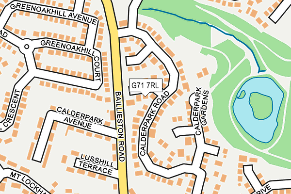 G71 7RL map - OS OpenMap – Local (Ordnance Survey) G71 7RL map - OS OpenMap – Local (Ordnance Survey)