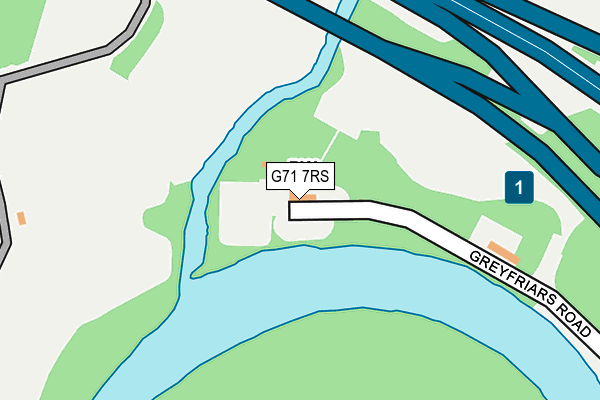 G71 7RS map - OS OpenMap – Local (Ordnance Survey) G71 7RS map - OS OpenMap – Local (Ordnance Survey)
