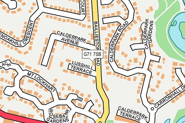 G71 7SB map - OS OpenMap – Local (Ordnance Survey) G71 7SB map - OS OpenMap – Local (Ordnance Survey)
