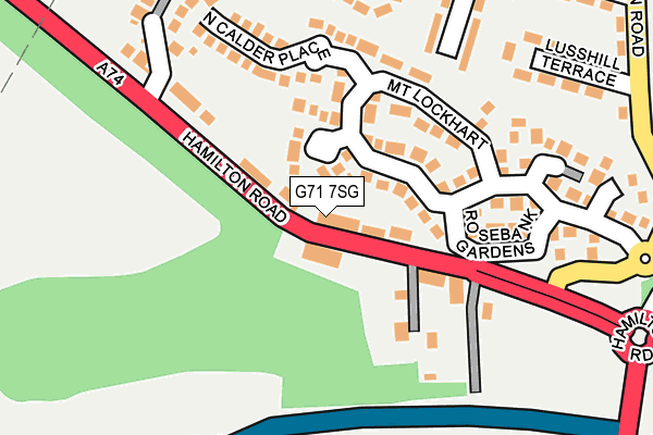 G71 7SG map - OS OpenMap – Local (Ordnance Survey) G71 7SG map - OS OpenMap – Local (Ordnance Survey)