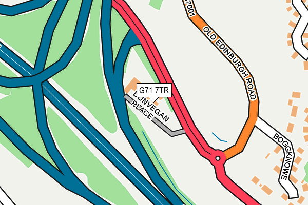 G71 7TR map - OS OpenMap – Local (Ordnance Survey) G71 7TR map - OS OpenMap – Local (Ordnance Survey)