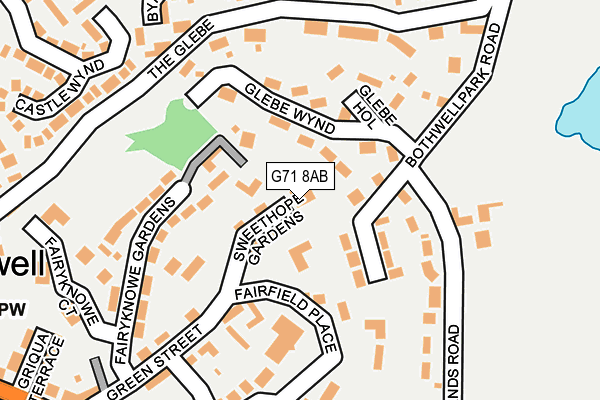 G71 8AB map - OS OpenMap – Local (Ordnance Survey) G71 8AB map - OS OpenMap – Local (Ordnance Survey)