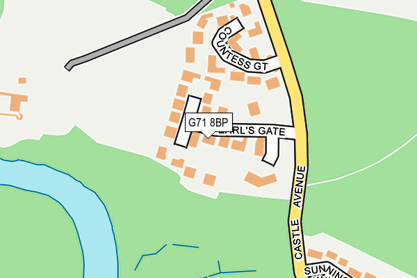 G71 8BP map - OS OpenMap – Local (Ordnance Survey) G71 8BP map - OS OpenMap – Local (Ordnance Survey)