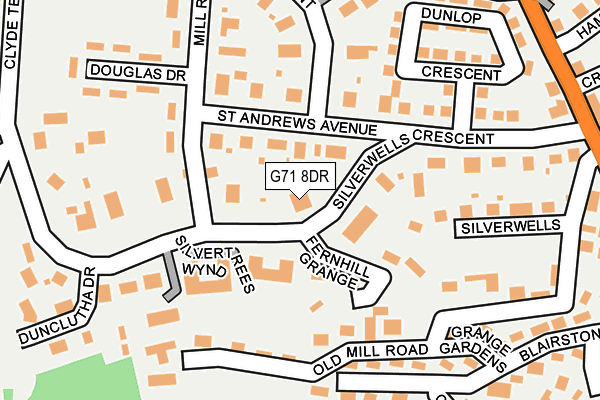 G71 8DR map - OS OpenMap – Local (Ordnance Survey) G71 8DR map - OS OpenMap – Local (Ordnance Survey)