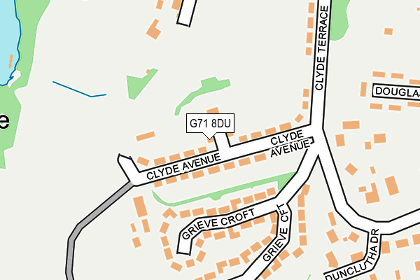G71 8DU map - OS OpenMap – Local (Ordnance Survey) G71 8DU map - OS OpenMap – Local (Ordnance Survey)