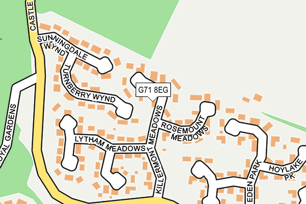 G71 8EG map - OS OpenMap – Local (Ordnance Survey) G71 8EG map - OS OpenMap – Local (Ordnance Survey)