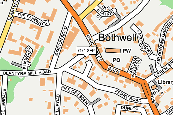 G71 8EP map - OS OpenMap – Local (Ordnance Survey) G71 8EP map - OS OpenMap – Local (Ordnance Survey)