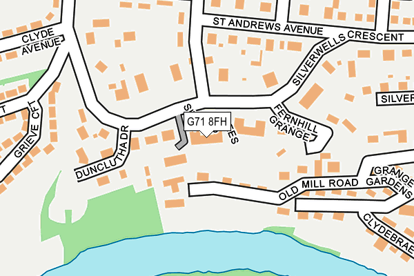 G71 8FH map - OS OpenMap – Local (Ordnance Survey) G71 8FH map - OS OpenMap – Local (Ordnance Survey)