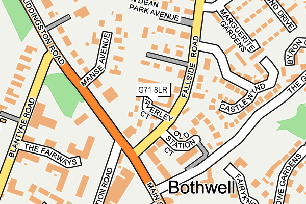 G71 8LR map - OS OpenMap – Local (Ordnance Survey) G71 8LR map - OS OpenMap – Local (Ordnance Survey)