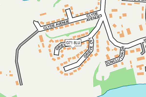 G71 8LU map - OS OpenMap – Local (Ordnance Survey) G71 8LU map - OS OpenMap – Local (Ordnance Survey)