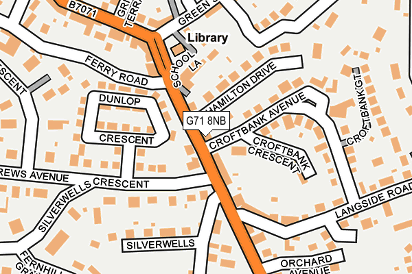 G71 8NB map - OS OpenMap – Local (Ordnance Survey) G71 8NB map - OS OpenMap – Local (Ordnance Survey)