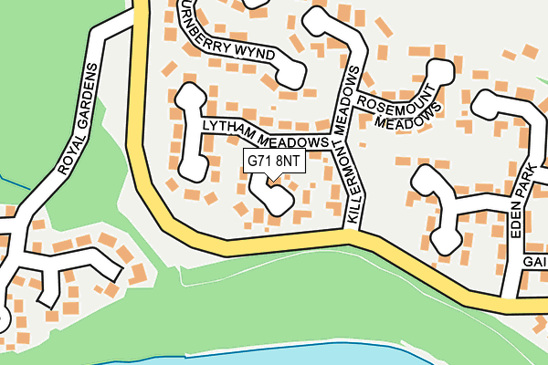 G71 8NT map - OS OpenMap – Local (Ordnance Survey) G71 8NT map - OS OpenMap – Local (Ordnance Survey)