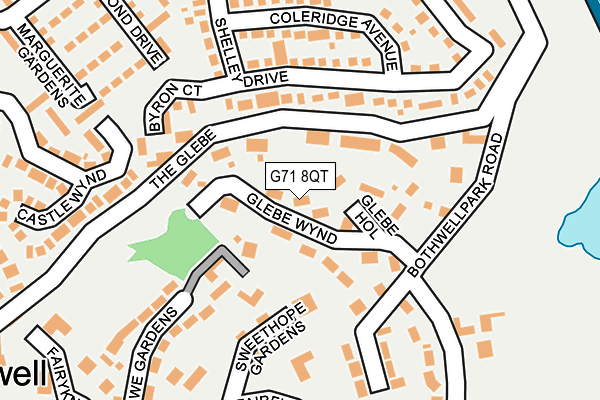 G71 8QT map - OS OpenMap – Local (Ordnance Survey) G71 8QT map - OS OpenMap – Local (Ordnance Survey)