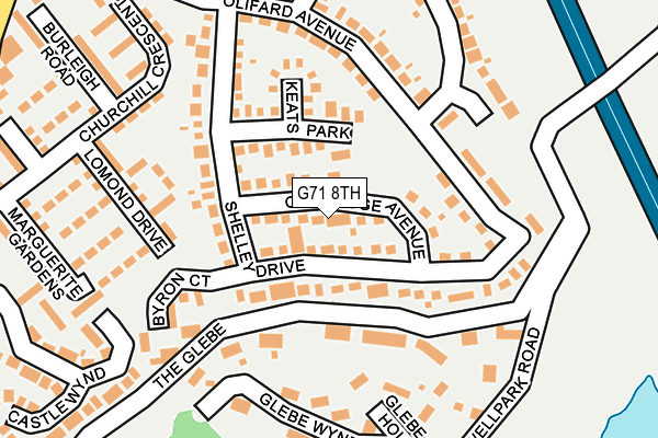 G71 8TH map - OS OpenMap – Local (Ordnance Survey) G71 8TH map - OS OpenMap – Local (Ordnance Survey)