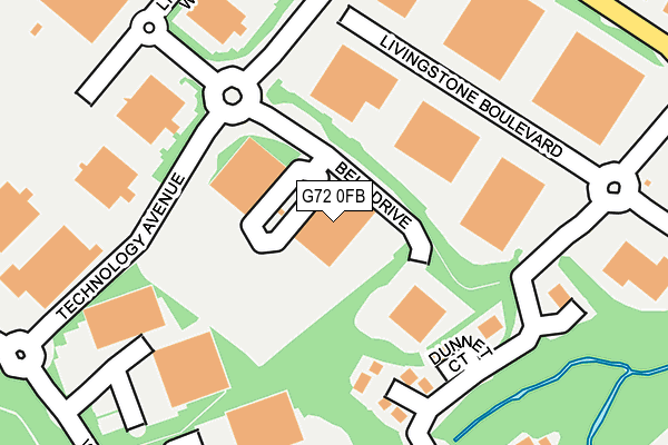 G72 0FB map - OS OpenMap – Local (Ordnance Survey) G72 0FB map - OS OpenMap – Local (Ordnance Survey)