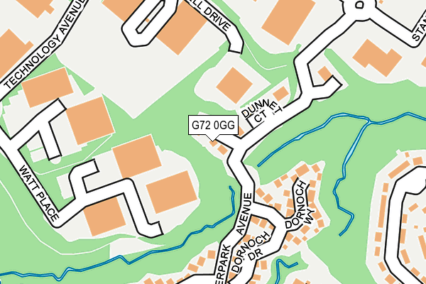 G72 0GG map - OS OpenMap – Local (Ordnance Survey) G72 0GG map - OS OpenMap – Local (Ordnance Survey)