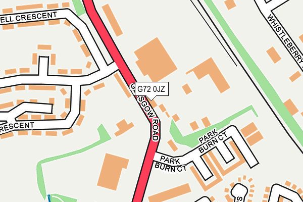 G72 0JZ map - OS OpenMap – Local (Ordnance Survey) G72 0JZ map - OS OpenMap – Local (Ordnance Survey)