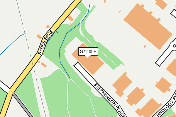 G72 0LH map - OS OpenMap – Local (Ordnance Survey) G72 0LH map - OS OpenMap – Local (Ordnance Survey)