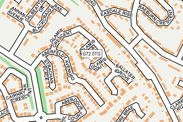 G72 0TG map - OS OpenMap – Local (Ordnance Survey) G72 0TG map - OS OpenMap – Local (Ordnance Survey)