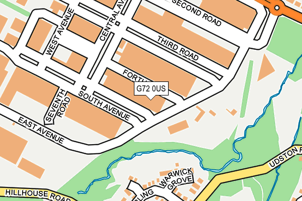 G72 0US map - OS OpenMap – Local (Ordnance Survey) G72 0US map - OS OpenMap – Local (Ordnance Survey)