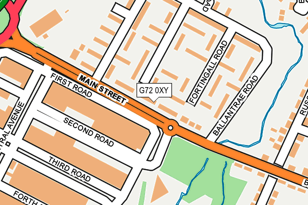 G72 0XY map - OS OpenMap – Local (Ordnance Survey) G72 0XY map - OS OpenMap – Local (Ordnance Survey)