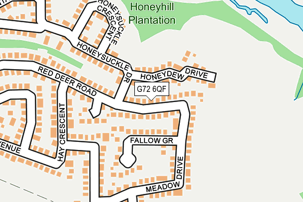G72 6QF map - OS OpenMap – Local (Ordnance Survey) G72 6QF map - OS OpenMap – Local (Ordnance Survey)
