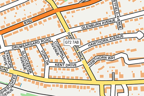 G72 7AB map - OS OpenMap – Local (Ordnance Survey) G72 7AB map - OS OpenMap – Local (Ordnance Survey)