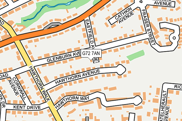 G72 7AN map - OS OpenMap – Local (Ordnance Survey) G72 7AN map - OS OpenMap – Local (Ordnance Survey)