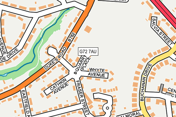 G72 7AU map - OS OpenMap – Local (Ordnance Survey) G72 7AU map - OS OpenMap – Local (Ordnance Survey)