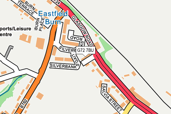 G72 7BU map - OS OpenMap – Local (Ordnance Survey) G72 7BU map - OS OpenMap – Local (Ordnance Survey)
