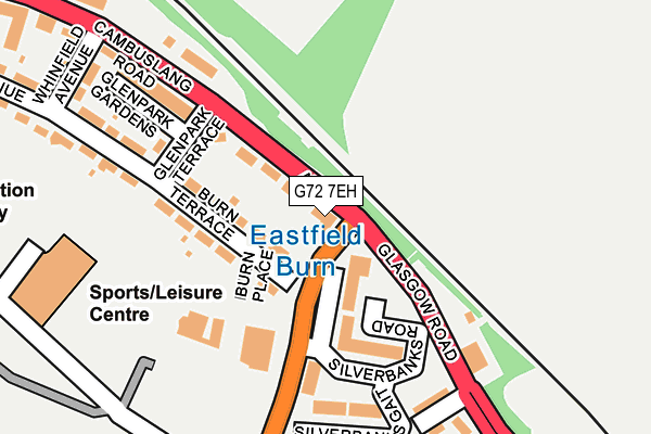 G72 7EH map - OS OpenMap – Local (Ordnance Survey) G72 7EH map - OS OpenMap – Local (Ordnance Survey)