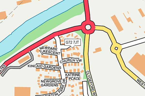 G72 7JT map - OS OpenMap – Local (Ordnance Survey) G72 7JT map - OS OpenMap – Local (Ordnance Survey)