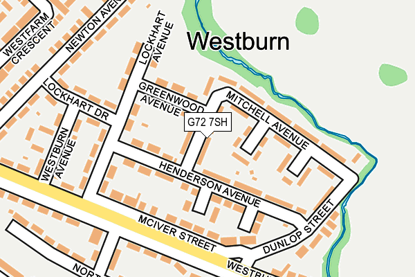 G72 7SH map - OS OpenMap – Local (Ordnance Survey) G72 7SH map - OS OpenMap – Local (Ordnance Survey)