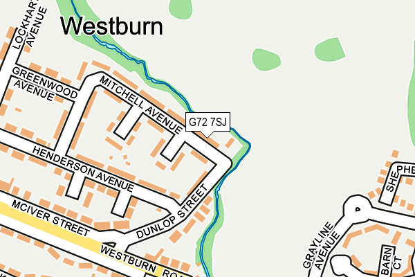 G72 7SJ map - OS OpenMap – Local (Ordnance Survey) G72 7SJ map - OS OpenMap – Local (Ordnance Survey)