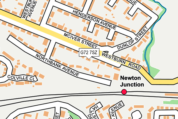 G72 7SZ map - OS OpenMap – Local (Ordnance Survey) G72 7SZ map - OS OpenMap – Local (Ordnance Survey)