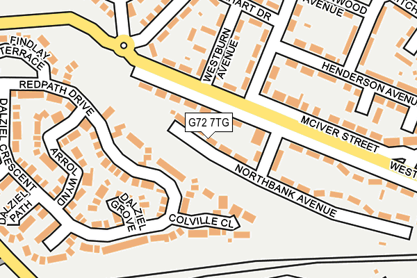 G72 7TG map - OS OpenMap – Local (Ordnance Survey) G72 7TG map - OS OpenMap – Local (Ordnance Survey)