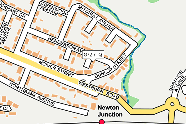 G72 7TQ map - OS OpenMap – Local (Ordnance Survey) G72 7TQ map - OS OpenMap – Local (Ordnance Survey)