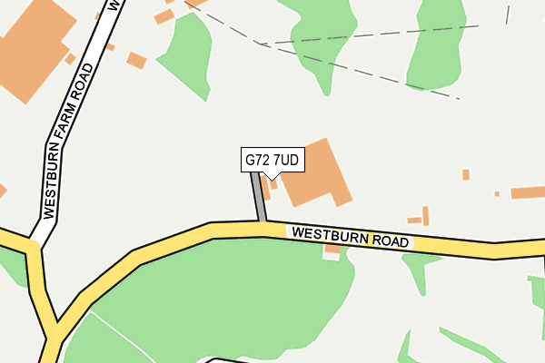 G72 7UD map - OS OpenMap – Local (Ordnance Survey) G72 7UD map - OS OpenMap – Local (Ordnance Survey)