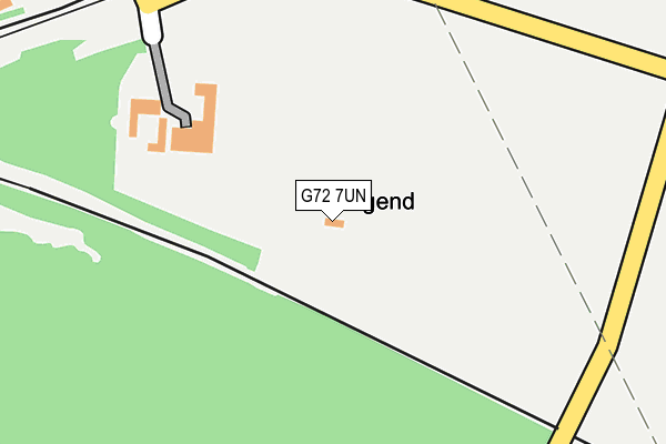 G72 7UN map - OS OpenMap – Local (Ordnance Survey) G72 7UN map - OS OpenMap – Local (Ordnance Survey)