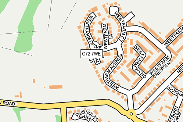 G72 7WE map - OS OpenMap – Local (Ordnance Survey) G72 7WE map - OS OpenMap – Local (Ordnance Survey)