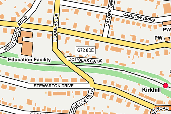G72 8DE map - OS OpenMap – Local (Ordnance Survey) G72 8DE map - OS OpenMap – Local (Ordnance Survey)