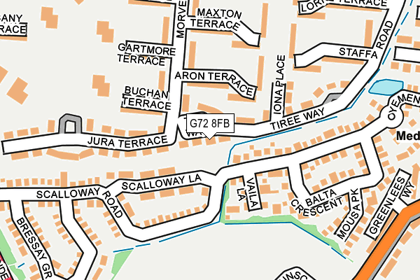 G72 8FB map - OS OpenMap – Local (Ordnance Survey) G72 8FB map - OS OpenMap – Local (Ordnance Survey)