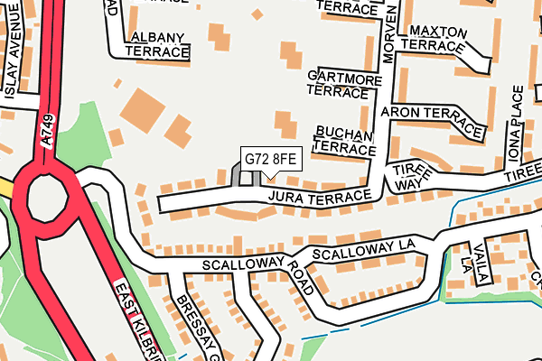 G72 8FE map - OS OpenMap – Local (Ordnance Survey) G72 8FE map - OS OpenMap – Local (Ordnance Survey)